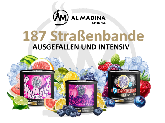 187 Straßenbande Tabak – Authentischer Geschmack, unverwechselbarer Style - 187 Straßenbande Tabak: Intensiver Geschmack und Unverwechselbarer Style