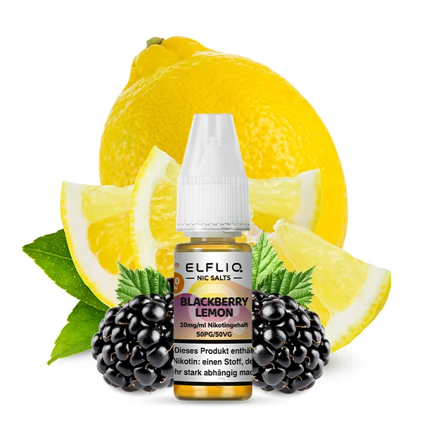 Elfbar Elfliq 10ml 10mg - Blackberry Lemon