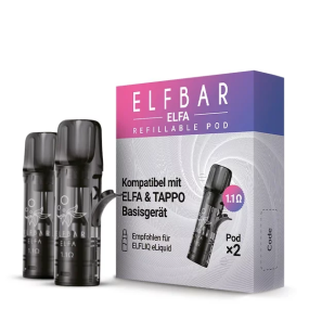ELFBAR ELFA Tappo Refillable Pod 2er Pack - Leerpods 1,1 OHM