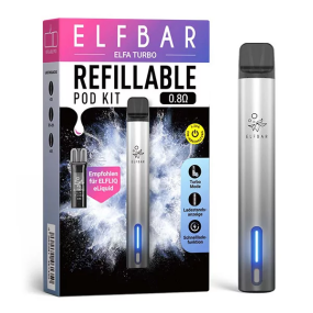 Elfbar ELFA - Turbo Pod Kit - Aurora Black 0,8 OHM