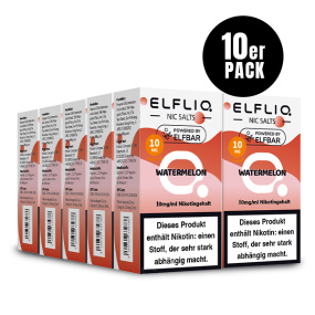 Elfbar Elfliq 10 x 10ml 10mg - Watermelon - 10 Stück