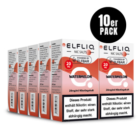 Elfbar Elfliq 10 x 10ml 20mg - Watermelon - 10 Stück