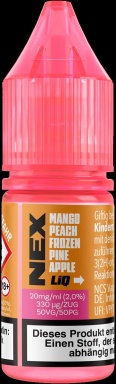 NexLiq Liquid 10ml 20mg - Mango Peach Frozen Pineapple