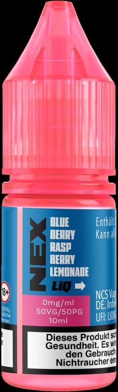 NexLiq Liquid 10ml 0mg - Blueberry Raspberry Lemonade