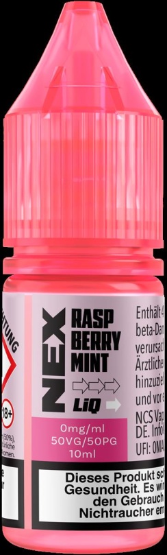 NexLiq Liquid 10ml 0mg - Raspberry Mint