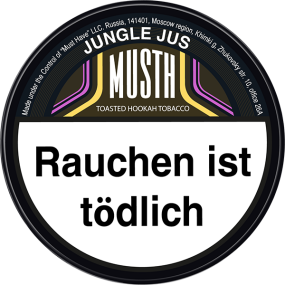 MUSTH Tabak 200g - Jungle Jus (35,90 €)