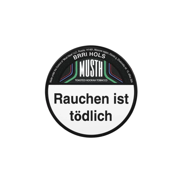 MUSTH Tabak 50g - Brri Hols (11,90 €)