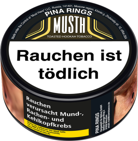 MUSTH Tabak 50g - Pina Rings