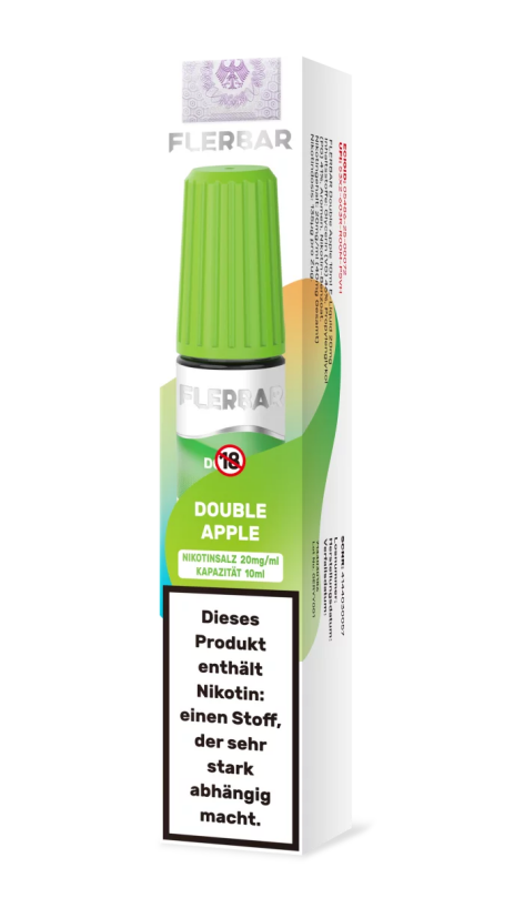 Flerbar Liquid 10ml 20mg - Double Apple