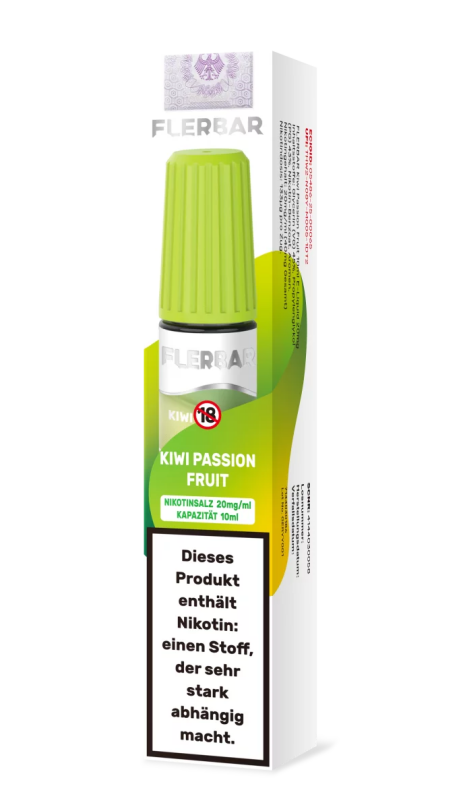 Flerbar Liquid 10ml 20mg - Kiwi Passionfruit
