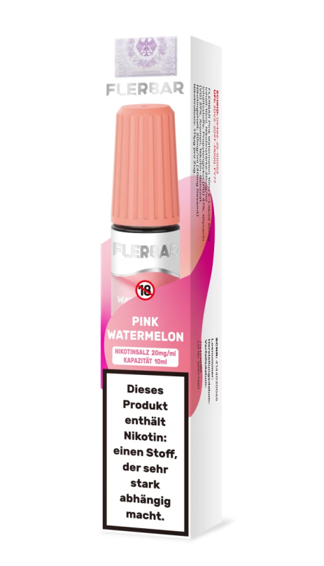 Flerbar Liquid 10ml 20mg - Pink Watermelon