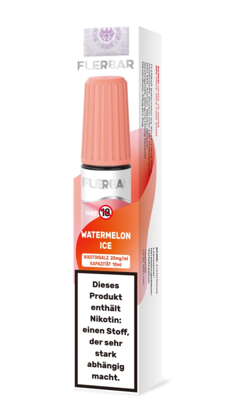 Flerbar Liquid 10ml 20mg - Watermelon Ice