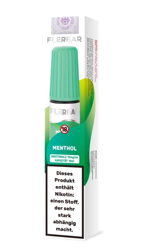 Flerbar Liquid 10ml 10mg - Menthol