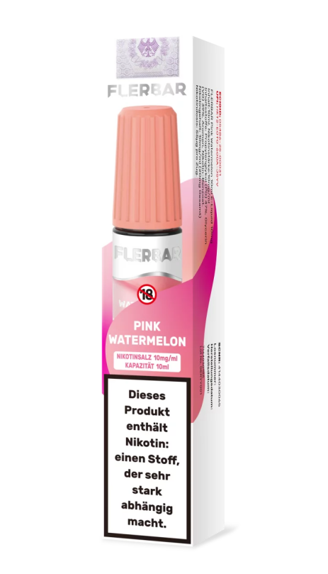Flerbar Liquid 10ml 10mg - Pink Watermelon