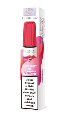 Flerbar Liquid 10ml 10mg - Strawberry Ice
