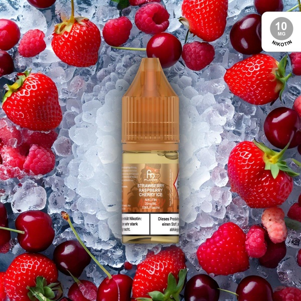 RandM Tornado Liquid 10ml 10mg - Strawberry Raspberry Cherry Ice
