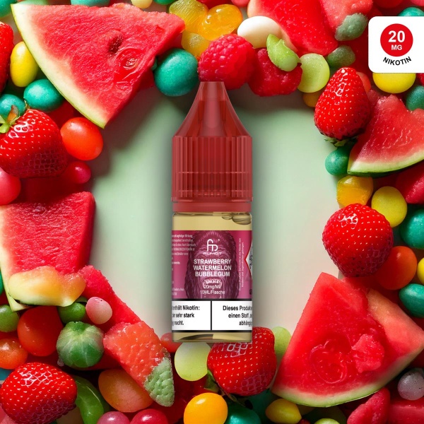 RandM Tornado Liquid 10ml 20mg - Strawberry Watermelon Bubblegum