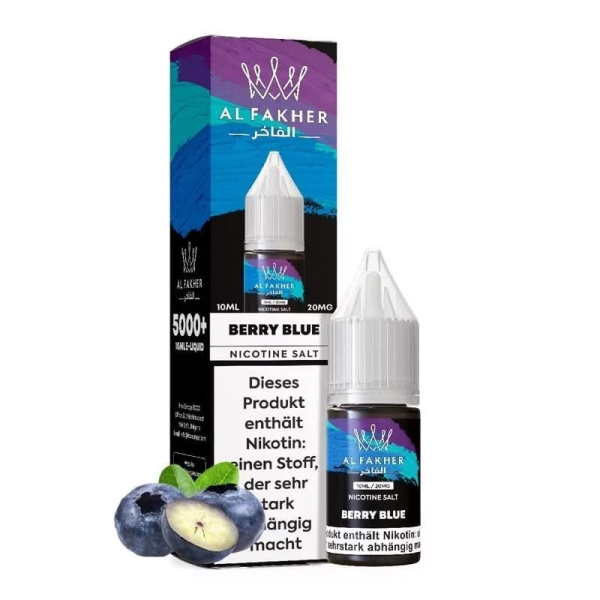 Al Fakher Liquid 10ml 20mg - Berry Blue