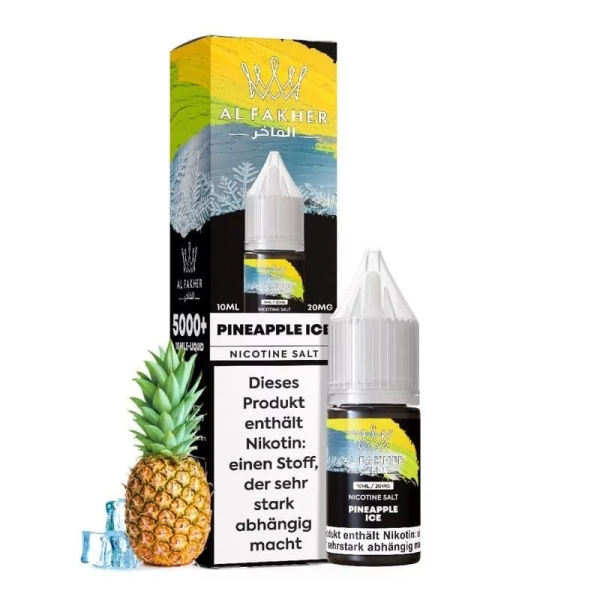 Al Fakher Liquid 10ml 20mg - Pineapple Ice