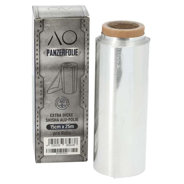 AO Panzerfolie Alu mit Abrisskante 25m