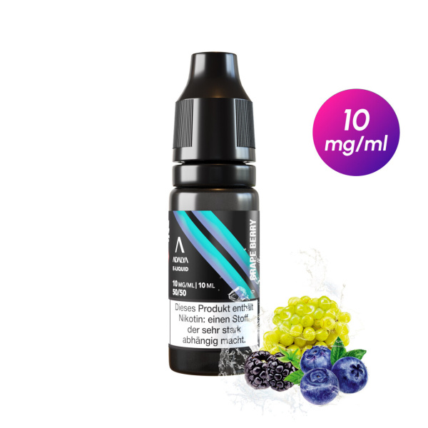 Adalya Liquid 10ml 10mg - Grape Berry