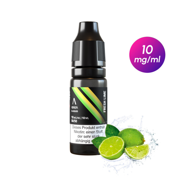 Adalya Liquid 10ml 10mg - Fresh Lime