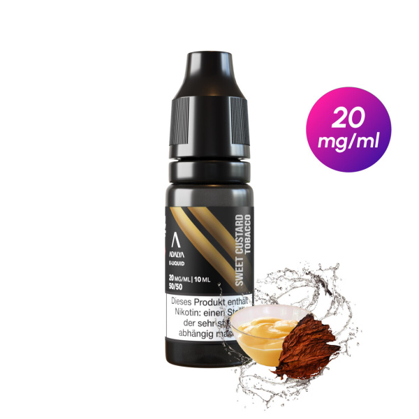 Adalya Liquid 10ml 20mg - Sweet Custard Tobacco