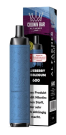 Al Fakher Crown Bar 600 - Einweg E-Shisha ca. 600 Züge - Blueberry Gum