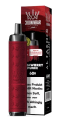 Al Fakher Crown Bar 600 - Einweg E-Shisha ca. 600 Züge - Strawberry Punch