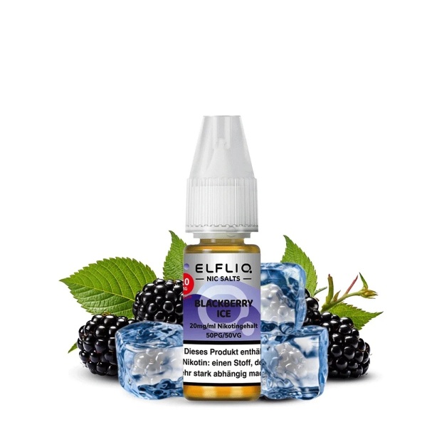 Elfbar Elfliq 10ml 20mg - Blackberry Ice