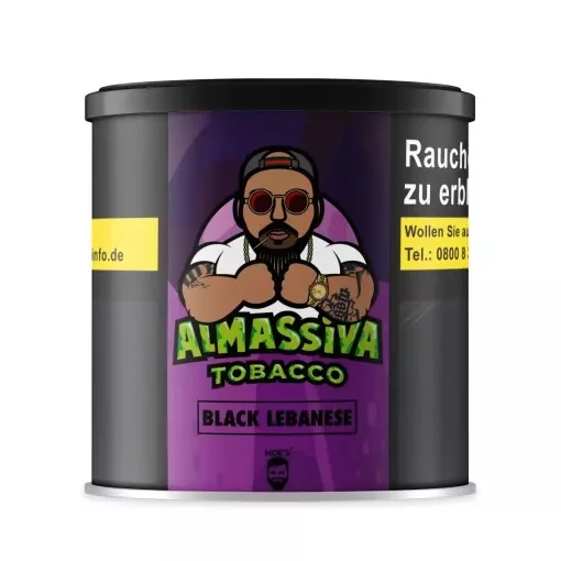 Almassiva Tabak 200g - Black Lebanese