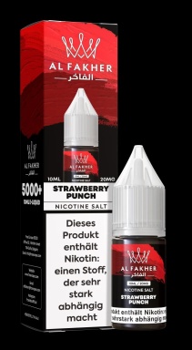 Al Fakher Liquid 10ml 20mg - Strawberry Punch