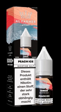 Al Fakher Liquid 10ml 20mg - Peach Ice