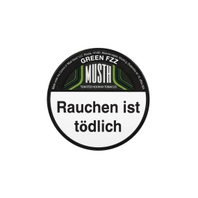 MUSTH Tabak 125g - GREEN FZZ (23,90 €)