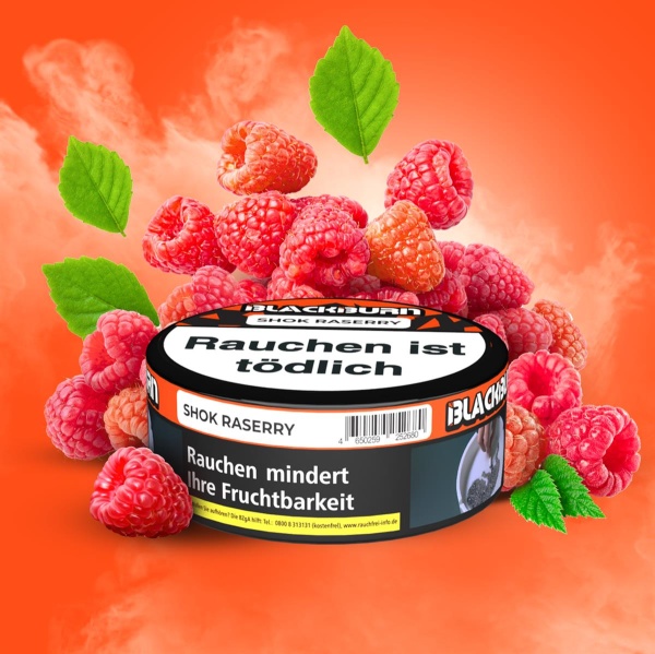 BLACKBURN Tabak 100g - Shok Raserry (18,90 €)