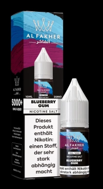 Al Fakher Liquid 10ml 20mg - Blueberry Gum