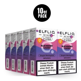 Elfbar Elfliq 10ml 10mg - Apple Peach