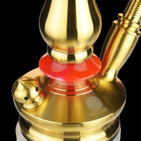 Mata Leon Midas Tradi - Edelstahl Shisha Red