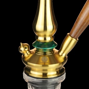 Mata Leon Midas Tradi - Edelstahl Shisha Green