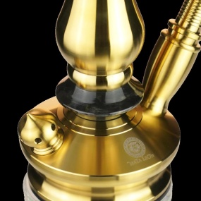 Mata Leon Midas Tradi - Edelstahl Shisha Black
