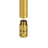 Mata Leon Midas Tradi - Edelstahl Shisha Black