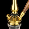 Mata Leon Midas Tradi - Edelstahl Shisha Black