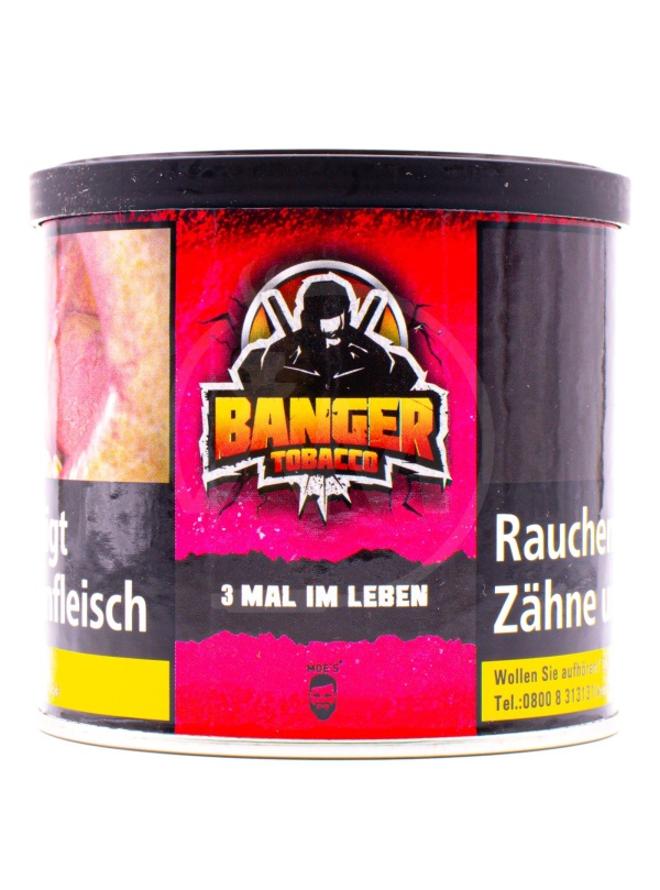 Banger Tobacco 200g - 3 MAL IM LEBEN