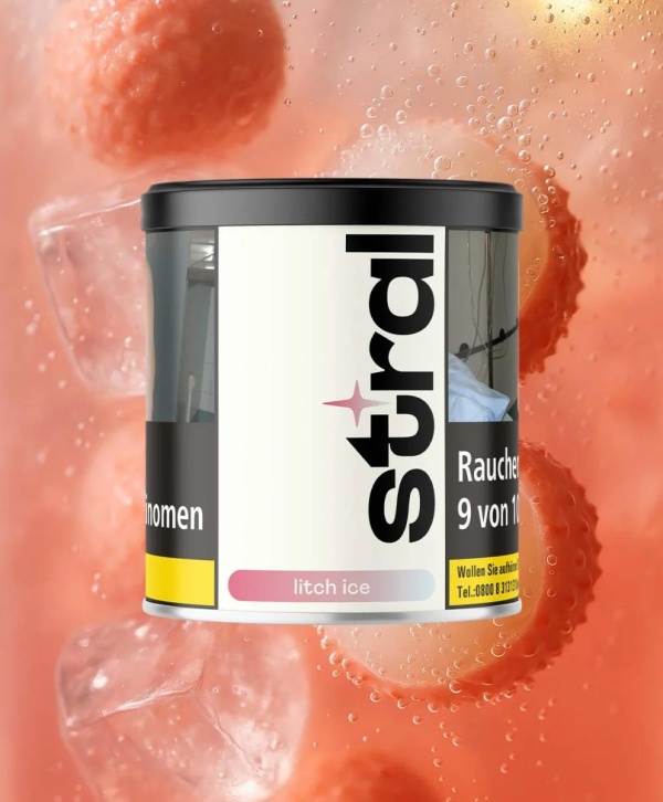 Stral Tabak 200g - litch ice (29,90 €)