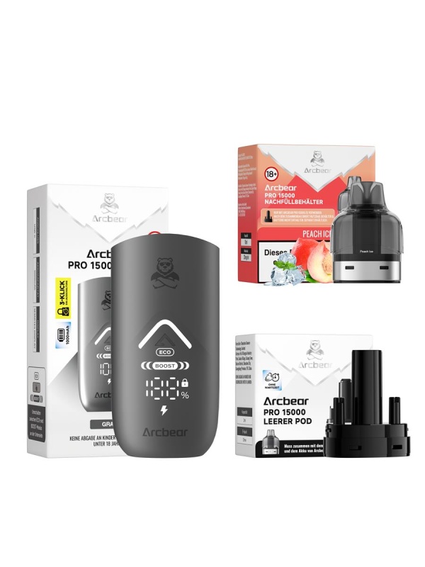 Arcbear Pro 15k Starterkit - Gray Peach Ice