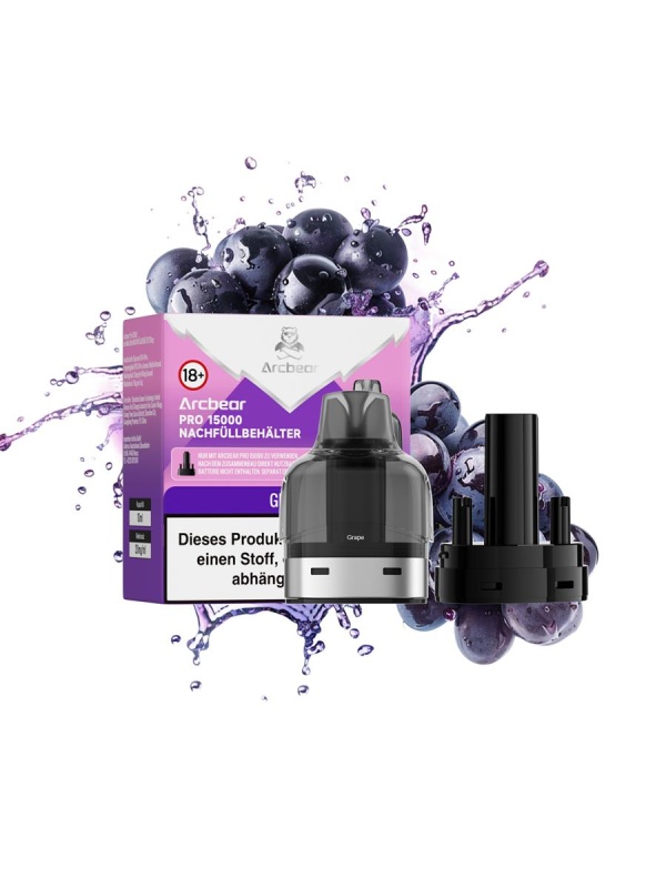 Arcbear Pro 15000 Pod Bundle - Grape