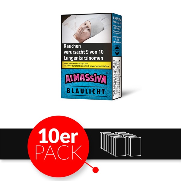 Almassiva Tabak 25g - Blaulicht