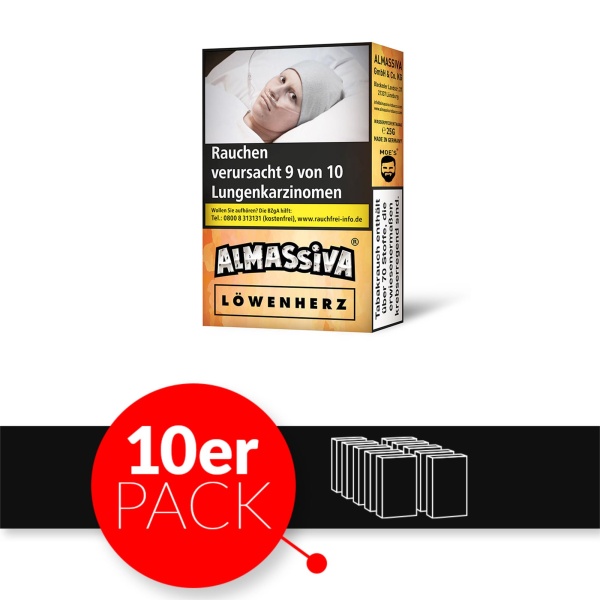 Almassiva Tabak 25g - Löwenherz