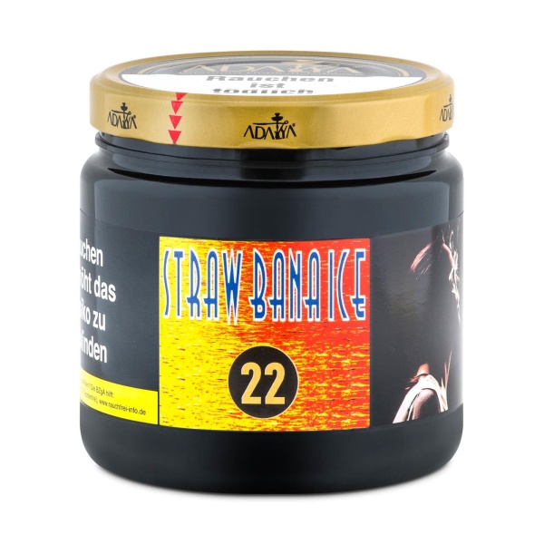 Adalya Tabak 1kg - Straw Bana Ice #22 (109,90 €)