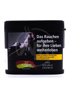 Al Fakher Tabak 200g - The Double Crunch (29,90 €)